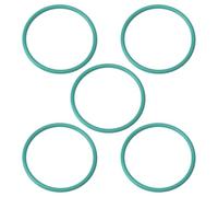 5 guarnizioni a testa di brodo in fluorocarbonio 58 x 51 x 3,5 mm parti n. OR155 compatibile con macchina da caffè Quickmill Thermoblock