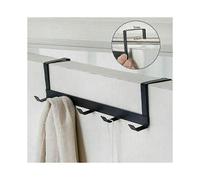 5 Hooks Over The Door Hanger Hook Storage Holder for Towels and Clothes - Suitable for Various Brands