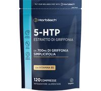 5 HTP Integratore | 700mg di Griffonia Simplicifolia | con Vitamina B5 | 120 Veg