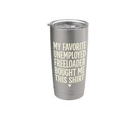 5 Il freeloader disoccupato preferito di mio padre mi ha comprato questo Bicchiere termico in acciaio inox doppia parete