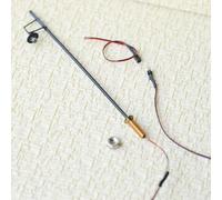 5 iluminazioni pubbliche del LED per le stazioni ferroviarie del modello della scala di HO progettate per l'operazione di CC 3