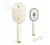 5 in 1 Air Cushion Brush for Frizz & Tangle Care (Off-white)