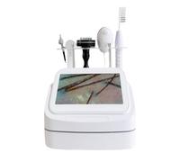 5 In 1 Attrezzatura Per Massaggio Cuoio Capelluto Analizzatore Pelle E Capelli,Ingrandimento 200x,Analizzatore Dei Capelli,Per Salone Di Bellezza Da Casa Parrucchiere (Schermo grande da 10 pollici)