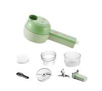 5 in 1 Electric Vegetable Cutter Set Portable, Rechargeable, Wireless Food Processor and Chopper Ma