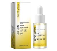 5 in 1 Facial Serum, Anti Aging Serum, s-iero idratante con collagene, anti -ruga, idratazione profonda, pneumatico, liscia le linee sottili, idrato e nutriente (1pc)