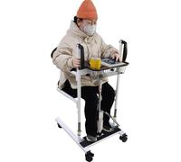 5 in 1 idraulico paziente trasferimento Aid 20 cm Lifting Height, Idraulic Senior Lift for Disabled People, Bed Chest of Drawers with 180° Split Seat, Wheelchair Lift Shower Chair, carico 150 kg