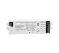 5-in-1 LED Controller 2.4Ghz DC 12-24V 15A Output for Monochrome CCT RGB RGBW RGBCCT Led Strips Using LED Dimmer(GRAY)