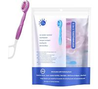 5 in 1 Mini Travel Toothbrush, Disposable Multi-Functional Oral Care Set Tool 4 Flavors, Portable Multi-Functional 5 in 1 Toothbrush