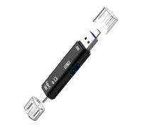 5 In 1 Multifunzione USB Tipo C Lettore di Schede di Memoria di Ricambio Per Computer Dock Tipo C Adattatore Lettore di Schede Dispositivo Mobile Lettore di Schede di Espansione di Memoria