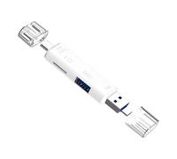 5 In 1 Multifunzione USB Tipo C Lettore di Schede di Memoria di Ricambio Per Computer Dock Tipo C Adattatore Lettore di Schede Dispositivo Mobile Lettore di Schede di Espansione di Memoria