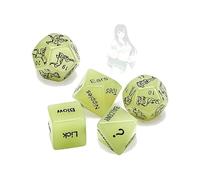 5 In 1 Più Motivi Luminosi In Plastica Verde Gioco Dadi, Festa Festa Bar Ktv Accessori Regalo Di Compleanno, Regalo Per Coppia-K5