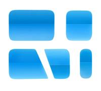 5 in 1 PPF Tergipavimento Anti-Graffio Raschietto In Gomma Auto Pellicola di Protezione Della Vernice Installa Strumento di Avvolgimento Del Vinile Morbido TPU Mini Tinta Tergipavimento