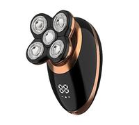 5 in 1 Rasoio Elettrico per Uomini Testa Calva Capelli Trimmer Rasoio Display LCD
