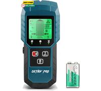 DETLEV PRO 5 in 1 Rilevatore Digitale Tubi e Cavi CA Elettrici, LCD Schermo,Avvi