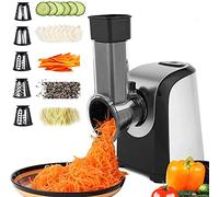 5 in 1 Tagliaverdure Elettrico e Grattugia Multifunzione, 150W