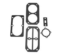 5 in 1 testa cilindro base valvola piastra guarnizioni set rondelle compatibili con compressore d'aria 2070 materiale plastico 5 pezzi