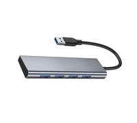 5 In 1 Type-C/USB Hub Dock Station USB Extender Per PC Tastiere Hub USB3.0 Con Lettore di Schede Hub Dati 5Gbps