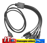5 in 1 USB Charger Cable Fit for Nintend NEW 3DS XL NDS Lite NDSI LL U IT