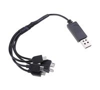 5-in-1 USB linee dati Micro USB multi-funzione cavo di ricarica per Android