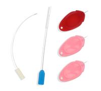 5 infila-aghi lunghi colorati semplici per aghi da ricamo, punto croce, fai da te, lavori di cucito, overlocker, set per aghi e Looper