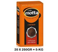 5 KG CAFFE MOTTA ESPRESSO INTENSO NEW 20 CONFEZIONI DA GR.250 BZB5