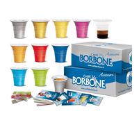 5 Kit Accessori Caffe' Borbone Muticolor per caffe' 150 pezzi