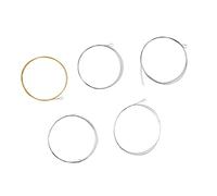 5 Kit di Corde per Banjo, Transizione più Note Basse Luminose Risonanza Completa Set di Corde per Banjo Leggero a Forte Penetrazione per la Sostituzione