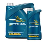 5 L 4 + 1 Litro Mannol Olio Catena Universale Minerale Adesivo Motosega Olio