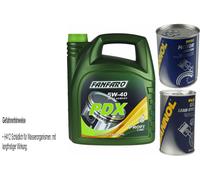 5 L FANFARO Olio Motore PDX 5W40 API SN/SM/CF 2xMANNOL Leak Stop Motor Doctor