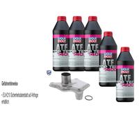 5 L Liqui Moly 1400 Trasmissione Vaico Filtro Olio per Nissan Murano II 3.5