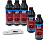 5 L Liqui Moly 8100 Olio per Ingranaggi Vaico Filtro Trasmissione VW Golf VI 2.0