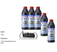 5 L Liqui Moly ATF III FEBI Filtro Olio Cambio Per BMW X5 3.0d 3.0i Land Rover