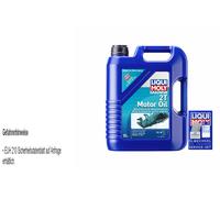 Caraffa 5l Olio Motore 2t Marine Minerale LIQUI MOLY Api TC
