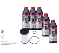 5 L Liqui Moly Top Tec Atf 1850 Denckermann Filtro Olio Trasmissione per Sedile