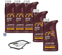 5 L MANNOL ATF AG55 VAICO Filtro Olio Cambio Per VW Golf III 1.8 2.0 Transporter