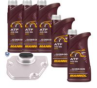 5 L mannol Atf AG55 Vaico Filtro Olio Trasmissione per Mini Cabriolet COOPER S