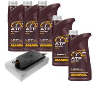 5 L MANNOL ATF AG60 Olio Per Cambio MAHLE Filtro Olio Cambio Audi A4 2.0 1.9 TDI