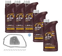 5 L mannol Atf AG60 Olio per Ingranaggi Meyle Filtro Trasmissione Audi A6