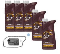 5 L mannol Atf AG60 Olio per Ingranaggi Meyle Filtro Trasmissione Audi A6 Avant