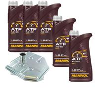5 L mannol Atf AG60 Trasmissione Filtro Olio per Mercedes Classe G 230 Etichetta