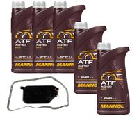 5 L mannol Atf AG60 Trasmissione Mann Filtro Olio per Audi A6 Avant 3.0 Tdi