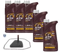 5 L mannol Atf AG60 Trasmissione Vaico Filtro Olio per Audi A6 Allroad 3.0