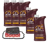 5 L MANNOL ATF Multivehicle FEBI Filtro Olio Cambio Per Mercedes M-Class ML 350