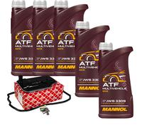5 L MANNOL ATF Multivehicle FEBI Filtro Olio Cambio Per Mercedes M-Klasse ML 350
