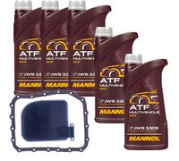 5 L MANNOL ATF Multivehicle JWS DENCKERMANN Filtro Olio Cambio Per Hyundai IX55