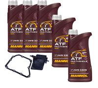 5 L MANNOL ATF Multivehicle JWS DENCKERMANN Filtro Olio Cambio Per Saab 9-3