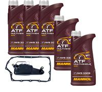 5 L MANNOL ATF Multivehicle JWS FEBI Filtro Olio Cambio Per Mazda 3 1.6 MZR 2.0