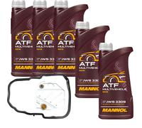 5 L mannol Atf Multivehicle Jws Febi Filtro Olio Trasmissione per