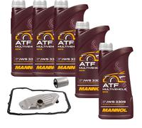 5 L mannol Atf Multivehicle Jws Febi Filtro Olio Trasmissione per Jeep Commander