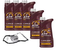 5 L mannol Atf Multivehicle Jws Febi Filtro Olio Trasmissione per VW Multivan V